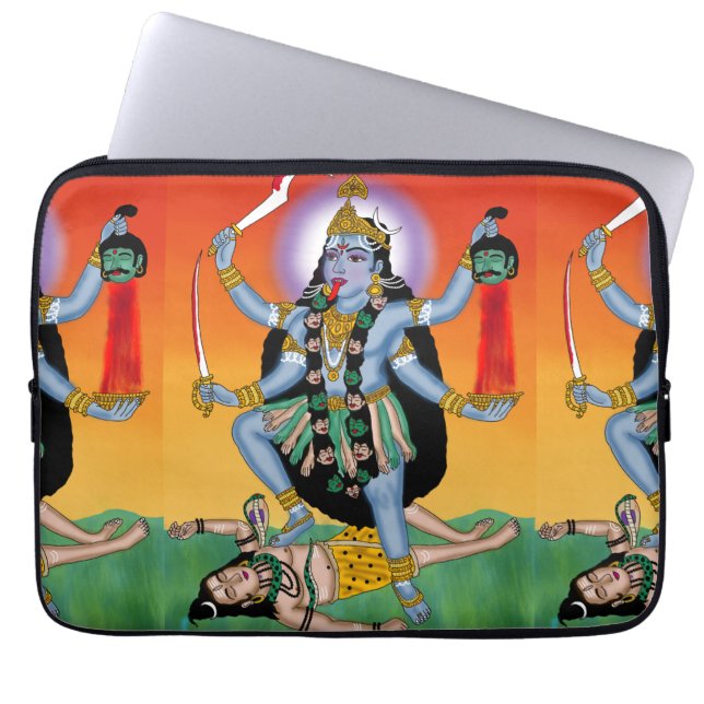 Housse Pour Ordinateur Portable Goddess Kali Laptop Cover (Devant)