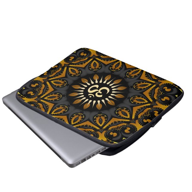 Housse pour ordinateur portable Golden Solar Aum F (Devant bas)