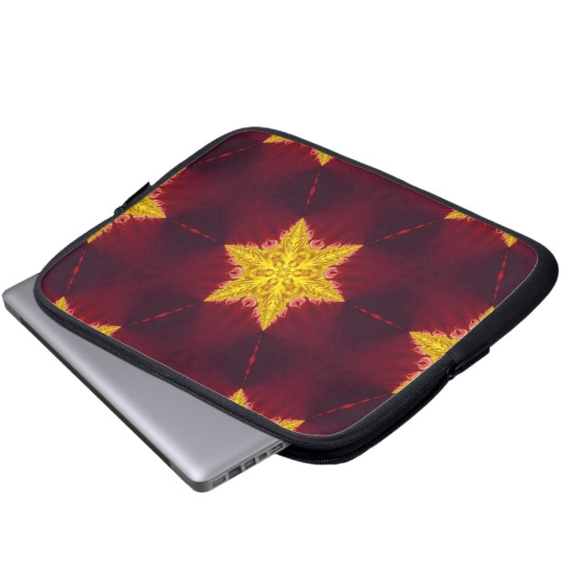 Housse pour ordinateur portable Golden Stars (Devant bas)
