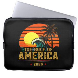 Housse Pour Ordinateur Portable Golfe des USA Amérique Est 2025 Retro Vintage