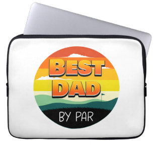 Housse Pour Ordinateur Portable Golfing Golfeur papa meilleur papa par pair