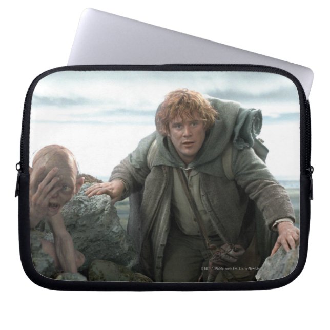 Housse Pour Ordinateur Portable GOLLUM™ et Samwise (Devant)