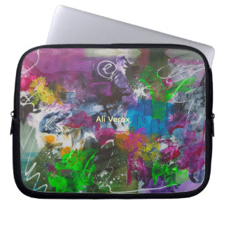 Housse Pour Ordinateur Portable Graffiti Cosmique Abstrait