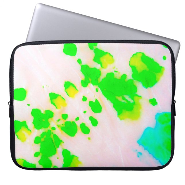 Housse Pour Ordinateur Portable Graffiti d'art sale. Ikat Abstrait (Devant)