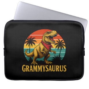 Housse Pour Ordinateur Portable Grammysaurus T Rex Dinosaur Grammy Fête des mères