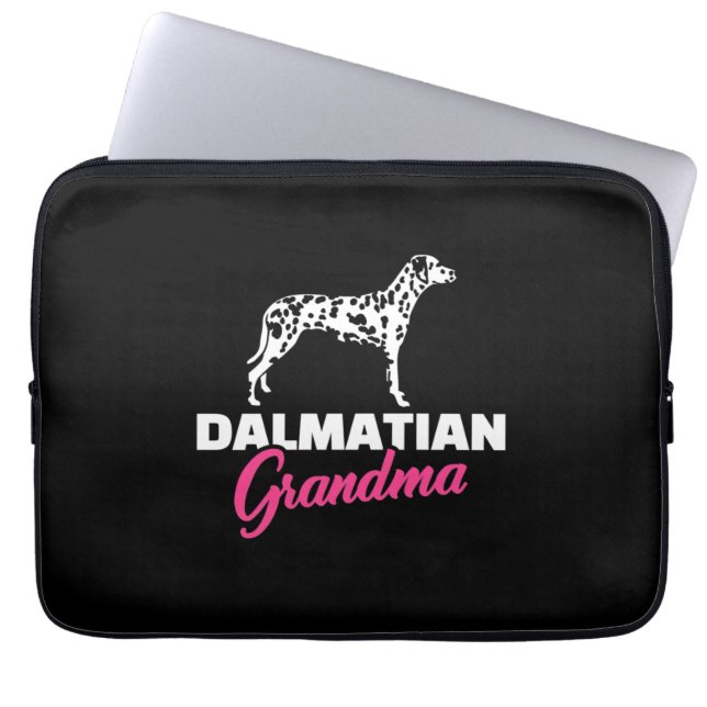 Housse Pour Ordinateur Portable Grand-mère dalmate (Devant)