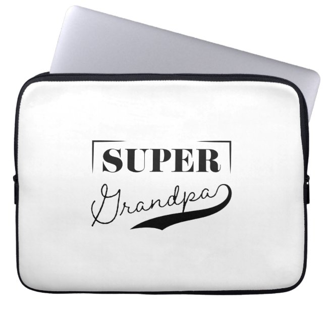 Housse Pour Ordinateur Portable Grand-père (Devant)