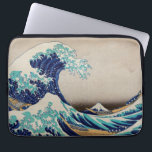 Housse Pour Ordinateur Portable Grande vague d'Hokusai au large de Kanagawa. art j<br><div class="desc">Katsushika Hokusai "The Great Wave off Kanagawa" manche portable. illustration japonaise vintage.</div>