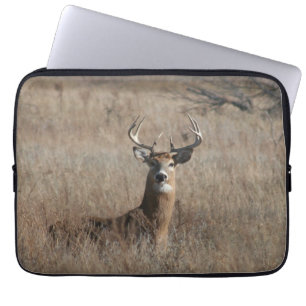 Housse Pour Ordinateur Portable Grands cerfs communs Camo de mâle de trophée