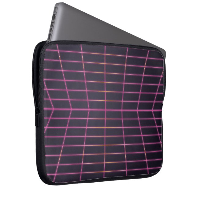 Housse Pour Ordinateur Portable Graphisme de jeu vidéo rétro des années 80 (Devant droit)