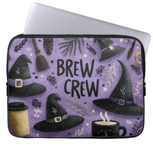 Housse Pour Ordinateur Portable Graphisme de l'équipage de brasserie avec Casquett