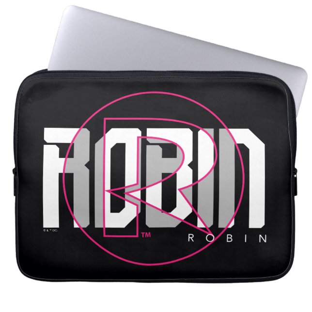 Housse Pour Ordinateur Portable Graphisme Nommé Robin Hi-Tech (Devant)