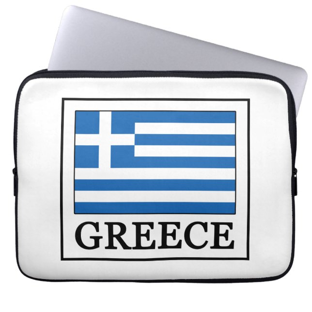 Housse Pour Ordinateur Portable Grèce (Devant)