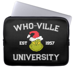Housse Pour Ordinateur Portable Grille Who-ville University Est 1957