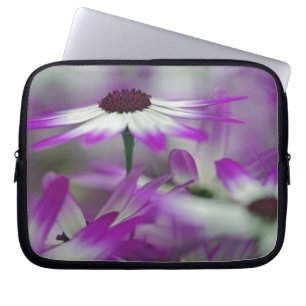 Housse Pour Ordinateur Portable Gros plan sur une fleur violette, jardin Keukenhof