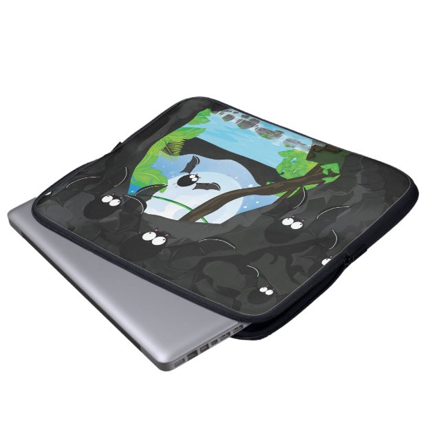 Housse Pour Ordinateur Portable Grotte de chaume (Devant bas)