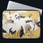 Housse Pour Ordinateur Portable Grupe de grues japonaises Vintage Oiseau Riche Cla<br><div class="desc">Cette belle image d'oiseau est basée sur la troupe japonaise de grues (18e siècle) peinture vintage par Ishida Yutei. Image originale du domaine public du Minneapolis Institute of Art.</div>
