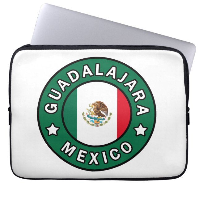 Housse Pour Ordinateur Portable Guadalajara Manches Mexique (Devant)