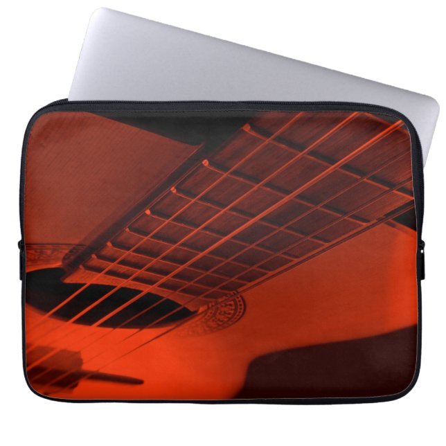 Housse Pour Ordinateur Portable Guitare acoustique (Devant)