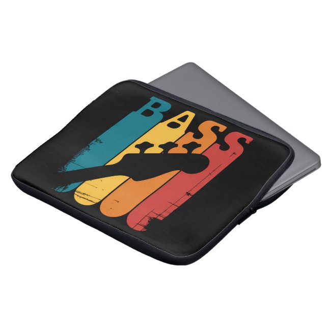 Housse Pour Ordinateur Portable Guitare basse (Devant haut)