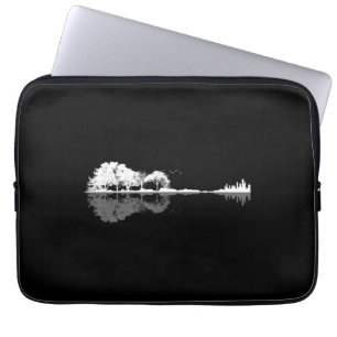 Housse Pour Ordinateur Portable Guitare naturelle