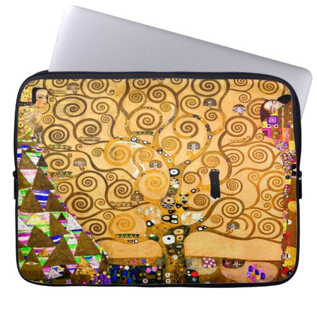 Housse Pour Ordinateur Portable Gustav Klimt Arbre de vie (Devant)