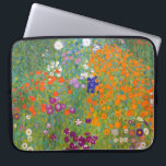 Housse Pour Ordinateur Portable Gustav Klimt : Jardin d'agrément<br><div class="desc">Une belle douille classique d'ordinateur portable comportant un jardin d'agrément coloré,  peint par le peintre symboliste autrichien Gustav Klimt.</div>