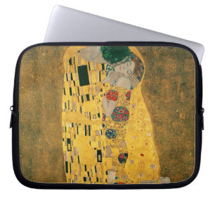 Housse Pour Ordinateur Portable Gustav Klimt La Galerie du baiser (Amoureux) HD Vi