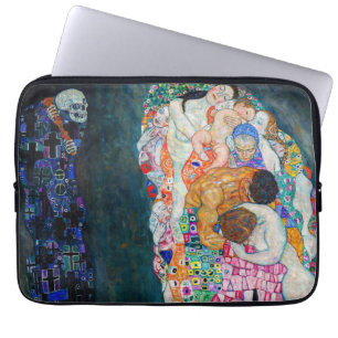 Housse Pour Ordinateur Portable Gustav Klimt - Mort et vie