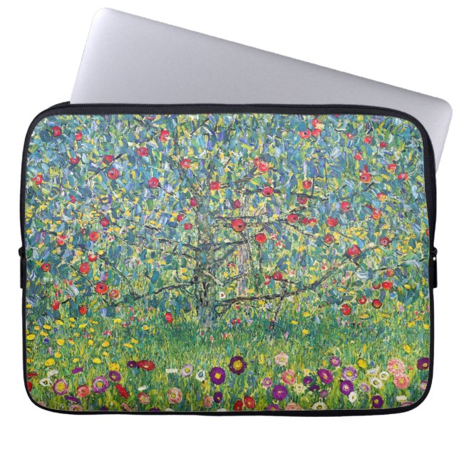 Housse Pour Ordinateur Portable Gustav Klimt - Pommier (Devant)