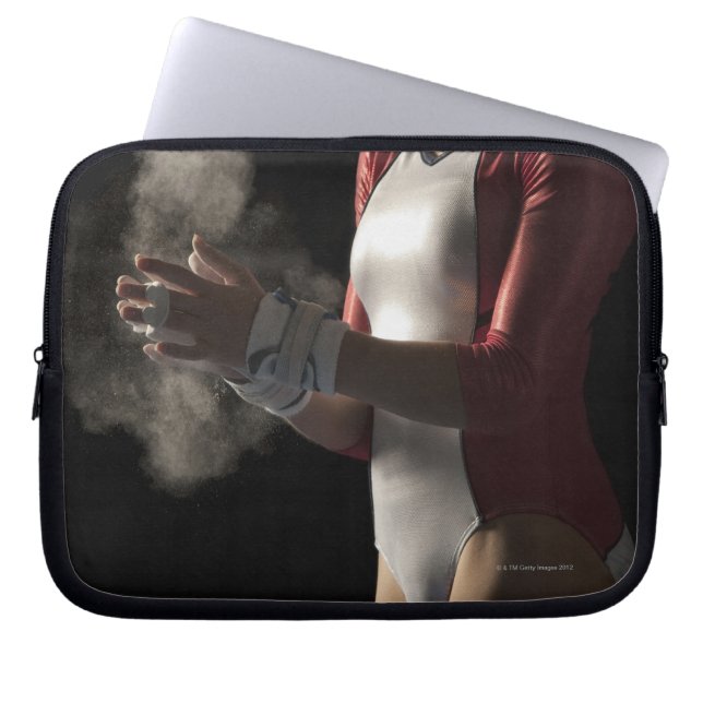 Housse Pour Ordinateur Portable Gymnaste 3 (Devant)