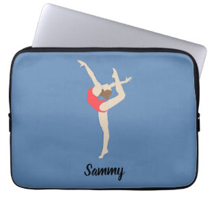 Housse Pour Ordinateur Portable Gymnaste féminine