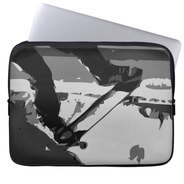 Housse Pour Ordinateur Portable Half pipe Skateboarding (Devant)