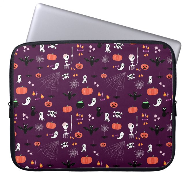 Housse Pour Ordinateur Portable Halloween (Devant)