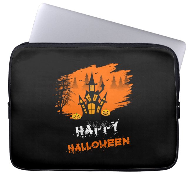 Housse Pour Ordinateur Portable Halloween (Devant)