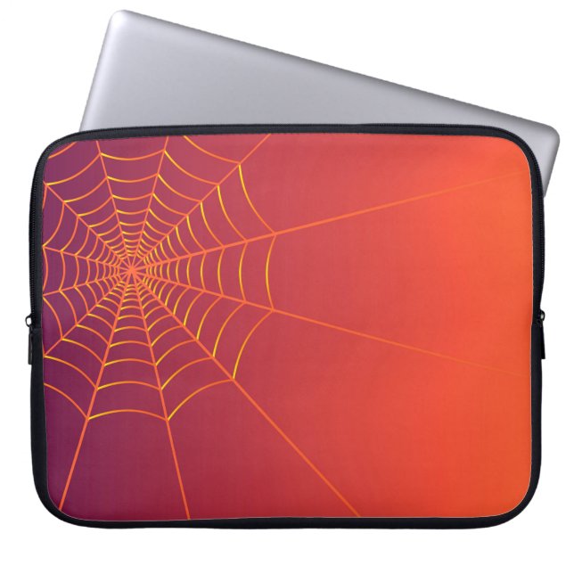 Housse Pour Ordinateur Portable Halloween arrière - plan d'automne (Devant)