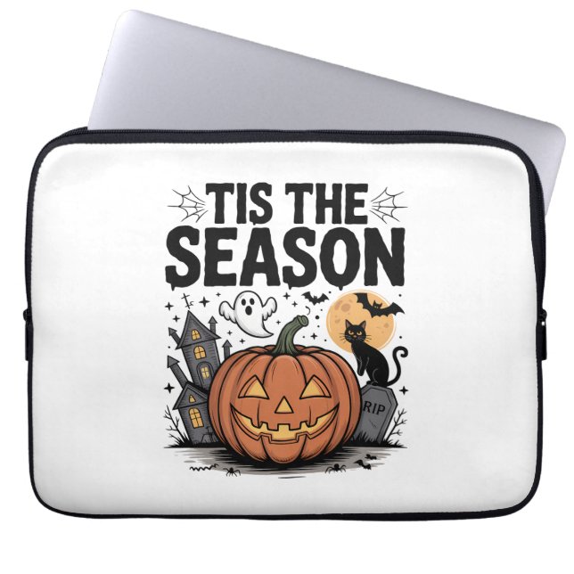 Housse Pour Ordinateur Portable Halloween de la saison (Devant)