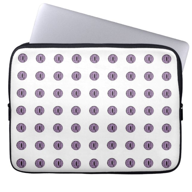 Housse Pour Ordinateur Portable Halloween Polka Dot Eyes (Devant)