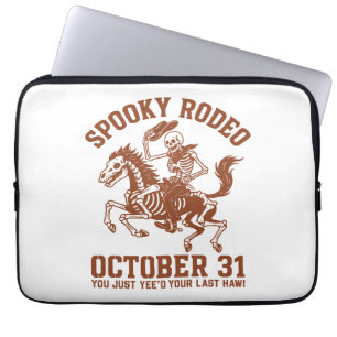 Housse Pour Ordinateur Portable Halloween Rodéo éffrayant 31 octobre