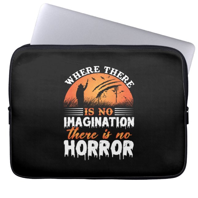 Housse Pour Ordinateur Portable Halloween There (Devant)