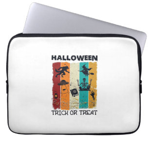 Housse Pour Ordinateur Portable Halloween Trick Or Treat Loup-Garou Sorcière Squel