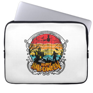 Housse Pour Ordinateur Portable Halloween Vintage rétro - Halloween Vintage