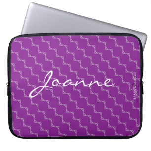Housse Pour Ordinateur Portable HAMbyWG - Motif circulaire de n'importe quelle cou