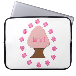Housse Pour Ordinateur Portable Hanami Cerisier japonais