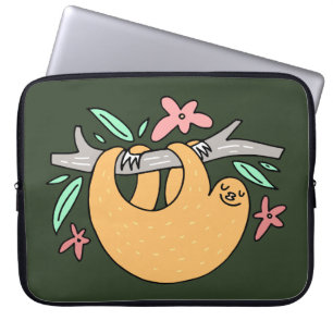 Housse Pour Ordinateur Portable Happy Sloth Portable Sleeve