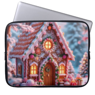 Housse Pour Ordinateur Portable Happy winter with Christmas
