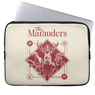 Housse Pour Ordinateur Portable HARRY POTTER™ Les Marauders Animagus Graphique