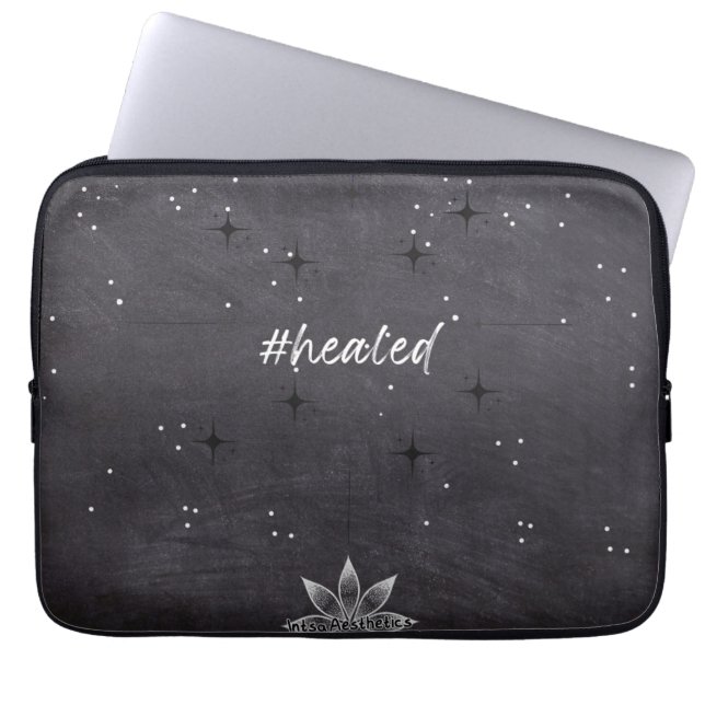 Housse Pour Ordinateur Portable #healed  (Devant)