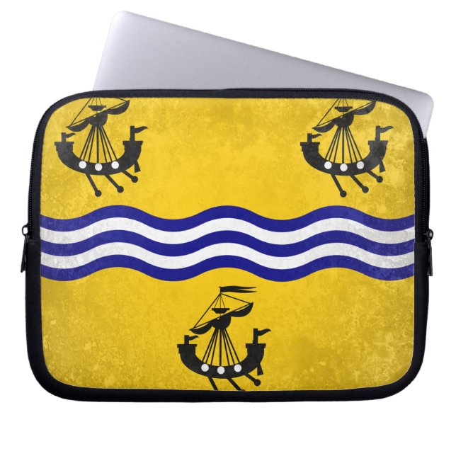 Housse Pour Ordinateur Portable Hébrides extérieures - Na h-Eileanan Siar (Devant)