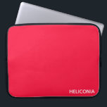 Housse Pour Ordinateur Portable Heliconia red color<br><div class="desc">Heliconia red color</div>